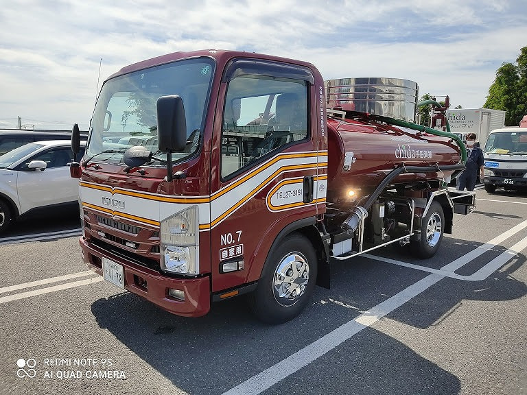 新車のバキューム車納車！