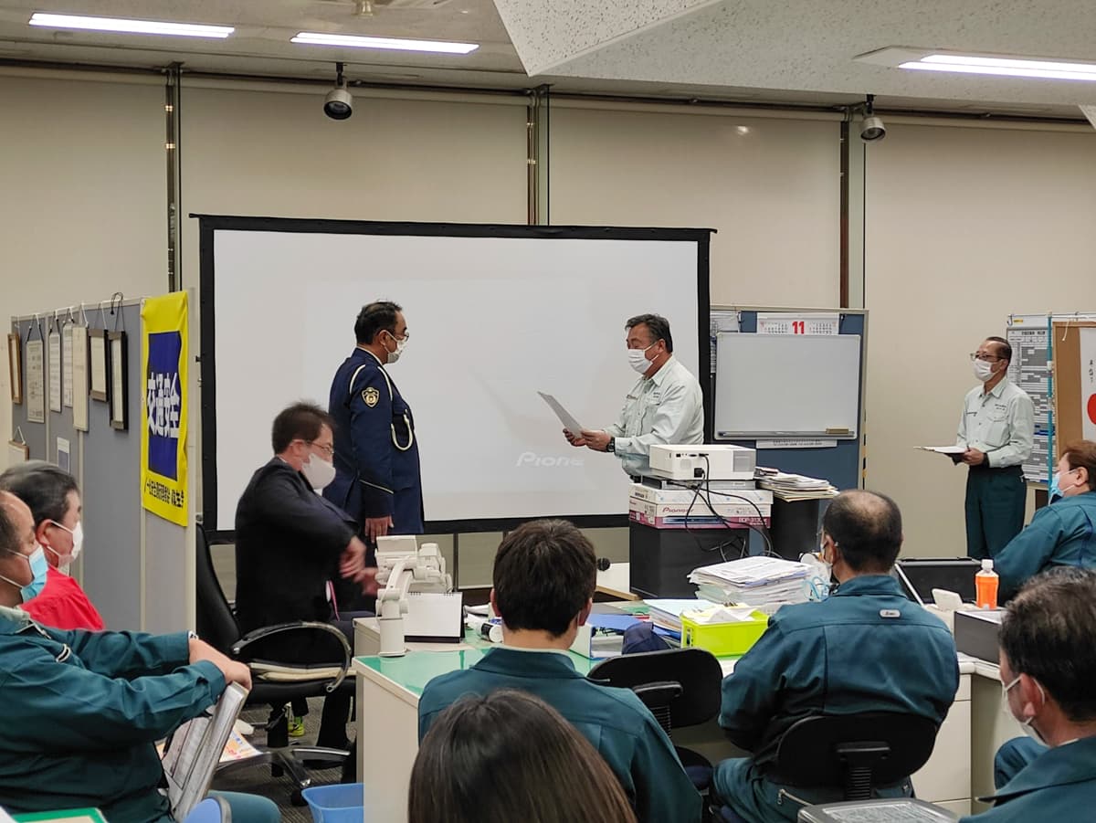 社内交通安全大会