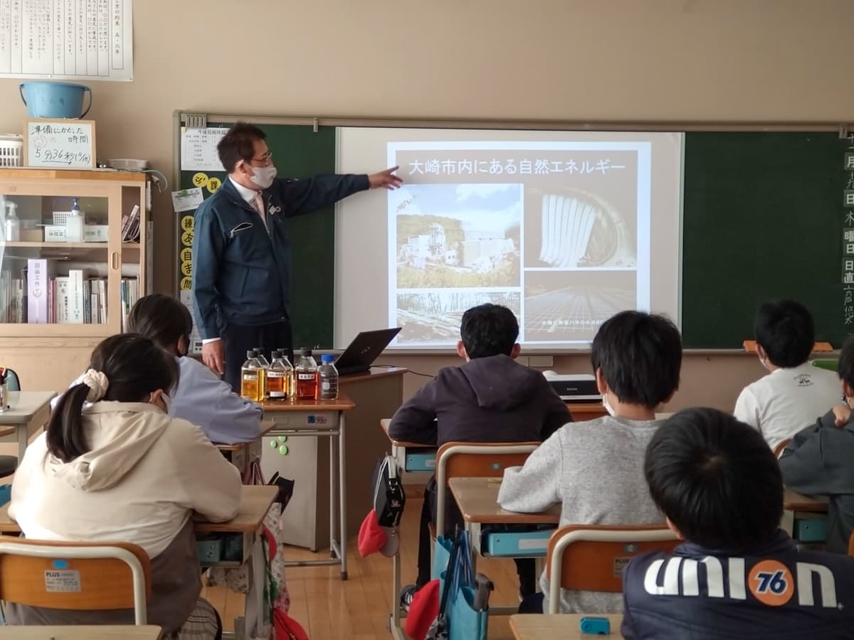 環境出前講座in広原小学校