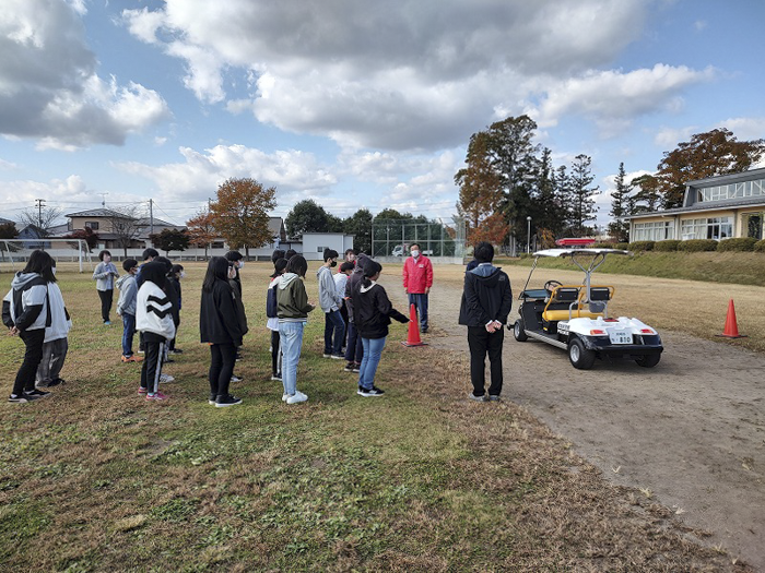 加美町の広原小学校