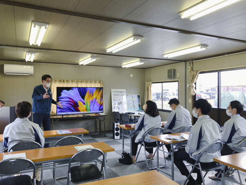 倉庫、研修棟完成！