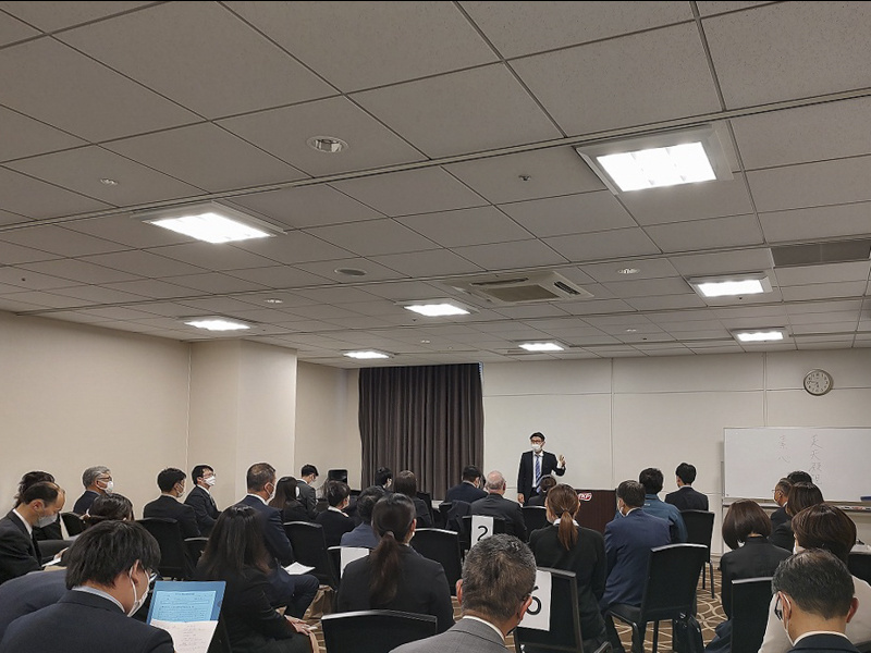 今週の朝清掃と安全衛生委員会